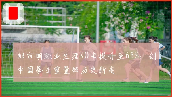 邹市明职业生涯KO率提升至65%,创中国拳击重量级历史新高